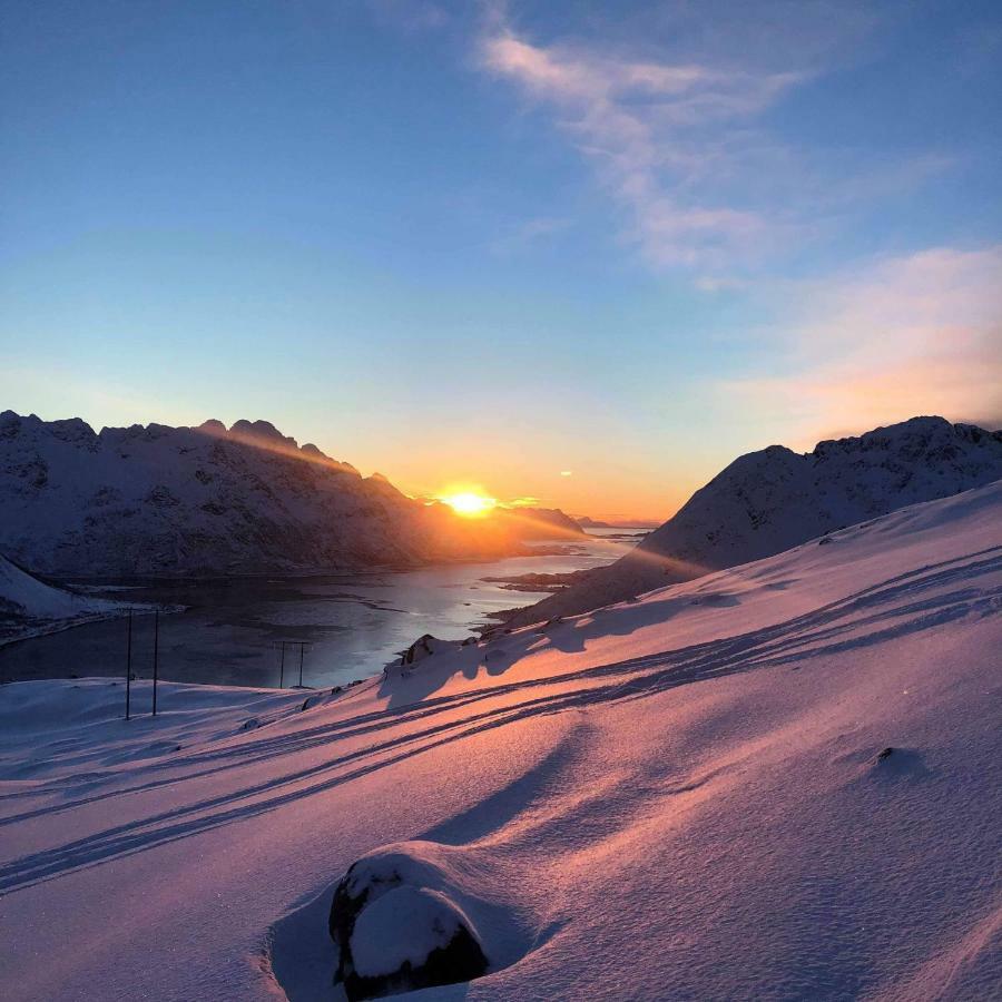 Pilan Lodge Lofoten Vestpollen Екстериор снимка