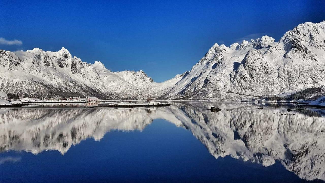 Pilan Lodge Lofoten Vestpollen Екстериор снимка